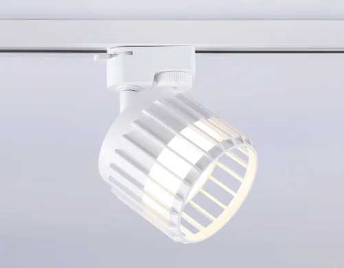 Трековый светильник однофазный Track System GL5348 Ambrella light белый для шинопроводов серии Track System белый фото 4