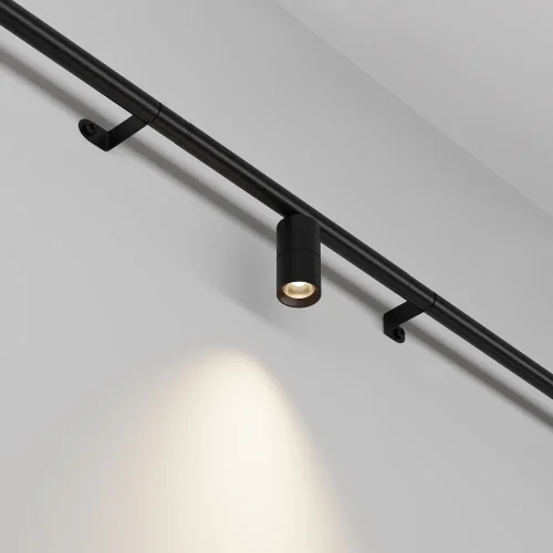 Светильник для штанговой системы освещения LED Axity C103CL-5W3K-B Maytoni чёрный для шинопроводов серии Axity чёрный фото 2