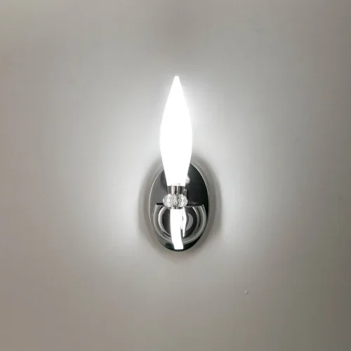 Бра LED Diva EL339W1 Citilux белый на 1 лампа, основание хром в стиле современный  фото 7