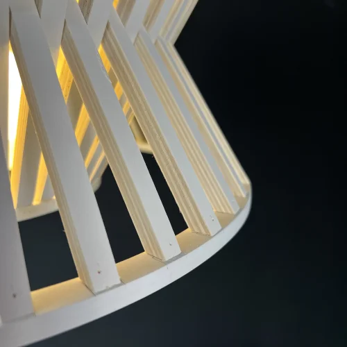 Светильник подвесной Secto Design Oy 101712-26 ImperiumLoft белый на 1 лампу, основание белое в стиле кантри фото 10