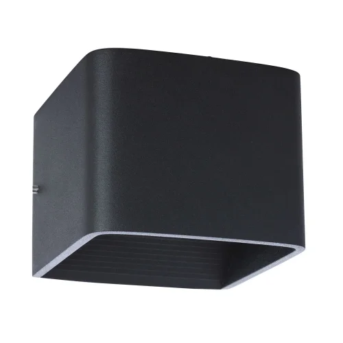 Бра LED Scatola A1423AP-1BK Arte Lamp чёрный на 1 лампа, основание чёрное в стиле современный 