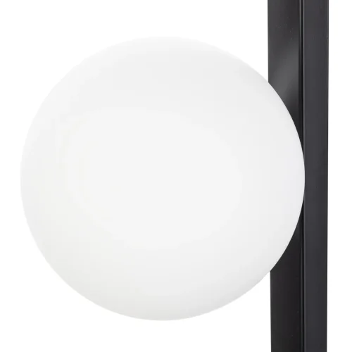 Бра Glob CL209431 Citilux белый на 3 лампы, основание чёрное в стиле современный молекула шар фото 5