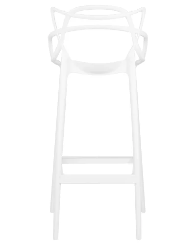 Стул барный 601CPP-LMZL MASTERS BAR, цвет сиденья белый (W-02) Dobrin, белый/, ножки/пластик/белый, размеры - ****480*515 фото 5
