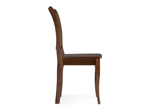 Деревянный стул Вранг орех 554135 Woodville, /, ножки/массив березы дерево/орех, размеры - ****410*450 фото 3