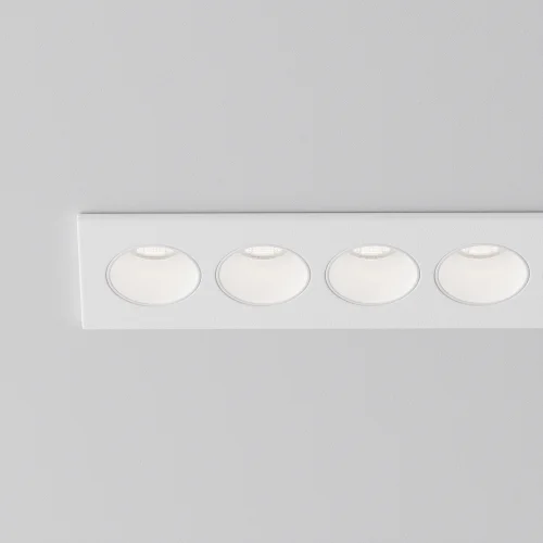 Светильник точечный LED Points 3000-6000К 20Вт 36° DL065-20W3-6K-W Maytoni белый на 1 лампу, основание белое в стиле современный хай-тек прямоугольный фото 2