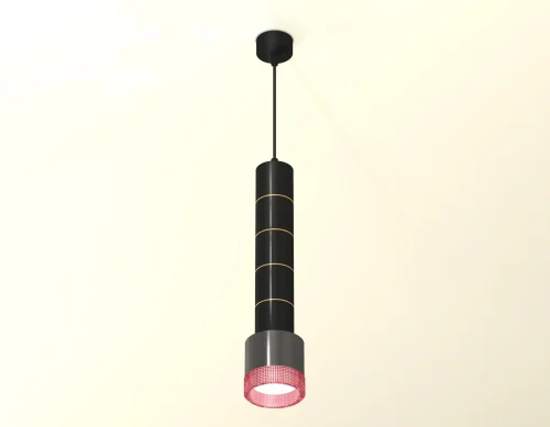 Светильник подвесной XP8115015 Ambrella light чёрный 1 лампа, основание чёрное в стиле хай-тек  фото 3