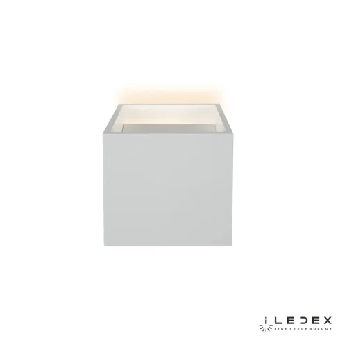 Бра Dice ZD8086L-6W WH iLedex белый на 1 лампу, основание белое в стиле хай-тек современный Бра Dice ZD8086L-6W WH iLedex белый на 1 лампу, основание белое в стиле хай-тек современный