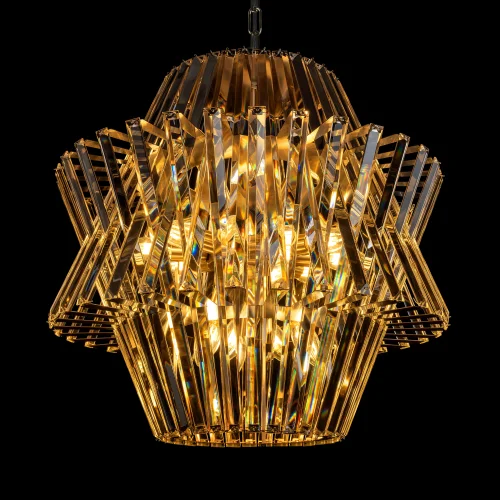 Люстра подвесная Милагро / Milagro 10578/550 LOFT IT прозрачная на 14 ламп, основание никель в стиле современный фото 6 Люстра подвесная Милагро / Milagro 10578/550 LOFT IT прозрачная на 14 ламп, основание никель в стиле современный фото 6