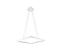 Светильник подвесной LED Альтис 08230,01 Kink Light белый 1 лампа, основание белое в стиле 10086 хай-тек квадраты