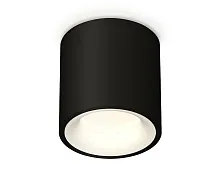 Светильник накладной Techno spot XS7532020 Ambrella light чёрный 1 лампа, основание чёрное в стиле хай-тек современный круглый