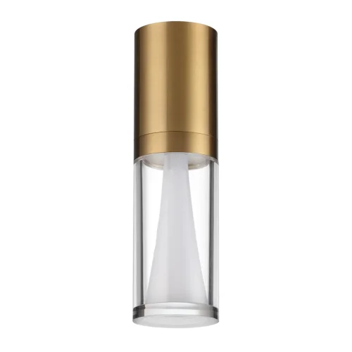 Светильник накладной Defance 7144/4CL Odeon Light прозрачный на 1 лампу, основание бронзовое в стиле классический современный Светильник накладной Defance 7144/4CL Odeon Light прозрачный на 1 лампу, основание бронзовое в стиле классический современный