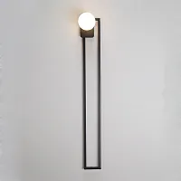 Настенный светильник SIAN 1M 168764-26 ImperiumLoft белый 1 лампа, основание чёрное в стиле современный 