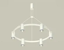 Светильник подвесной XB9021151 Ambrella light белый 6 ламп, основание белое в стиле современный хай-тек 