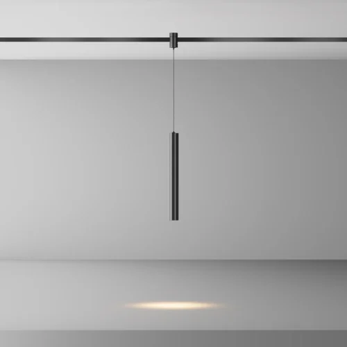 Трековый подвесой светильник Focus Led Flarity 3000K 5Вт 60° TR155-1-5W3K-B Maytoni чёрный для шинопроводов серии Magnetic trаck system Flarity чёрный фото 4