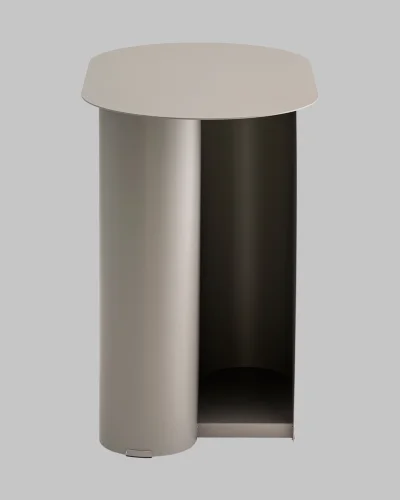 Журнальный столик Yvaine, металл, темно-серый УТ000040318 Stool Group столешница серая из металл фото 7
