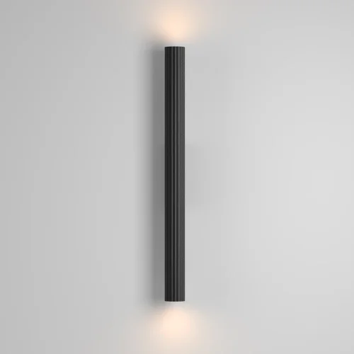 Бра LED Calipso C082WL-12W2.7K-B Maytoni чёрный на 1 лампу, основание чёрное в стиле хай-тек современный фото 4