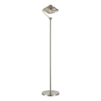 Торшер LED Amara SL6115.105.01 ST-Luce  серый 1 лампа, основание никель в стиле современный
