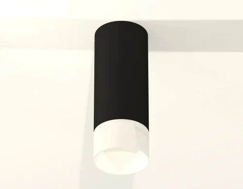 Светильник накладной Techno spot XS7443016 Ambrella light чёрный 1 лампа, основание чёрное в стиле хай-тек современный круглый фото 2