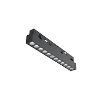 Трековый светильник LED Magnetic track system TR031-2-12W3K-B Maytoni чёрный для шинопроводов серии Magnetic track system Exility чёрный