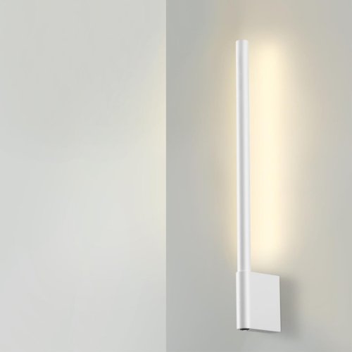 Бра с выключателем LED Fermo 359310 Novotech белый на 1 лампу, основание белое в стиле хай-тек отражённый свет фото 5