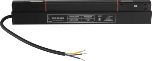 Драйвер для магнитного шинопровода 48V, 200W CLT 0.203 09 BL SMART Crystal Lux чёрный в стиле современный для светильников серии Спейс (Space) магнитный фото 3 Драйвер для магнитного шинопровода 48V, 200W CLT 0.203 09 BL SMART Crystal Lux чёрный в стиле современный для светильников серии Спейс (Space) магнитный фото 3