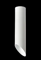 Светильник накладной CLT 039PL250 WH-WH Crystal Lux белый 1 лампа, основание белое в стиле хай-тек современный круглый