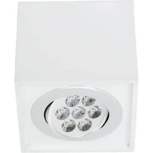 Светильник накладной LED Box Led White 6422-NW Nowodvorski белый на 1 лампу, основание белое в стиле современный квадратный