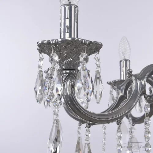 Люстра подвесная AL78101/8/210 B CG Bohemia Ivele Crystal без плафона на 8 ламп, основание никель в стиле классика sp фото 5