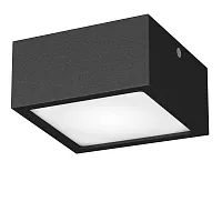 Светильник накладной LED Zolla 211927 Lightstar чёрный 1 лампа, основание чёрное в стиле хай-тек квадратный