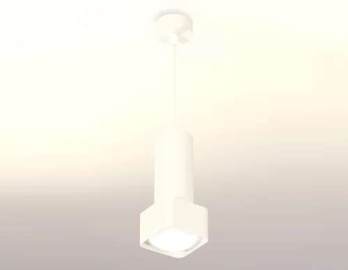 Светильник подвесной Techno spot XP7832003 Ambrella light белый 1 лампа, основание белое в стиле современный хай-тек  фото 2