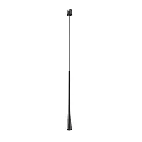 Трековый светильник LED Magnetic track system Elasity TR167-1-7W3K-M-B Maytoni чёрный для шинопроводов серии Magnetic track system Elasity чёрный
