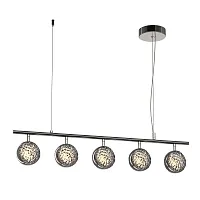 Светильник подвесной LED Mind MOD299PL-L48BC3K Maytoni серый на 1 лампу, основание чёрное в стиле современный шар