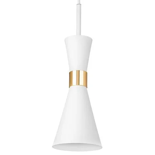 Светильник подвесной Dumo 816016 Lightstar белый 1 лампа, основание золотое в стиле арт-деко  фото 3