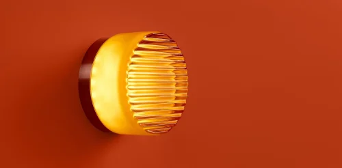 Бра LED Retro FR5603WL-L8YA Freya янтарный на 1 лампу, основание никель в стиле современный хай-тек фото 8 Бра LED Retro FR5603WL-L8YA Freya янтарный на 1 лампу, основание никель в стиле современный хай-тек фото 8