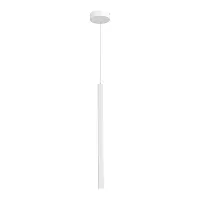 Светильник подвесной LED ST614 ST614.513.06 ST-Luce белый 1 лампа, основание белое в стиле хай-тек современный трубочки
