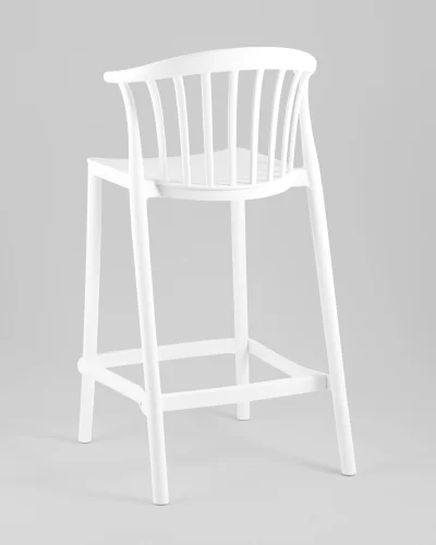 Стул полубарный Campo, пластик белый УТ000039941 Stool Group, белый/пластик, ножки/пластик/белый, размеры - ***** фото 5