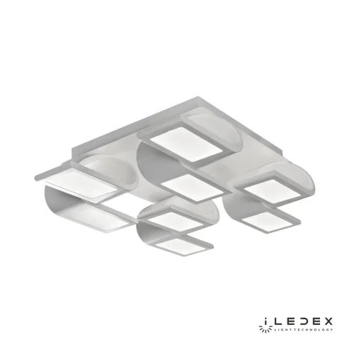 Светильник потолочный LED Ethereal C50058/4CF WH iLedex белый на 1 лампу, основание белое в стиле современный хай-тек фото 3