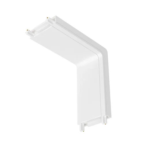 Коннектор питания внутренний Magnetic track system Radity TRA084CI-11W Maytoni белый в стиле хай-тек современный для светильников серии Magnetic track system Radity подвесной накладной radity радиусная магнитная магнитный