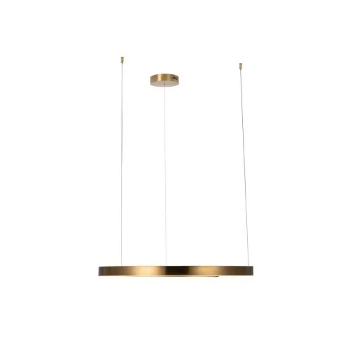 Светильник подвесной LED Ring 10013L LOFT IT латунь на 1 лампу, основание латунь в стиле хай-тек кольца фото 3