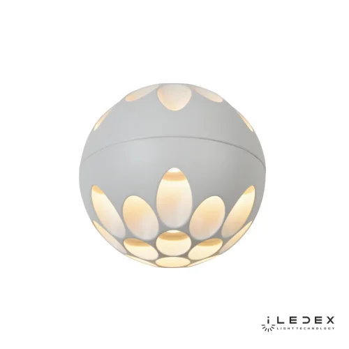Бра LED Mob W1009-1 WH iLedex белый на 1 лампу, основание белое в стиле хай-тек современный фото 3