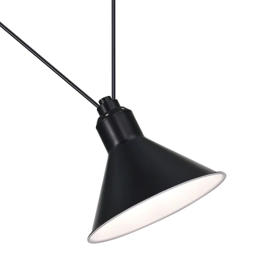 Светильник подвесной Svevo SL1804.403.01 ST-Luce чёрный 1 лампа, основание чёрное в стиле лофт  фото 3