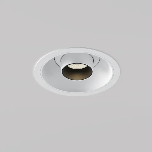 Светильник точечный LED Focus T C140RS-L200-7W3K-W Maytoni белый на 1 лампу, основание белое в стиле современный хай-тек трубочки фото 4