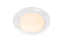 Светильник потолочный LED Sketes 78150/35/60 Lucide прозрачный белый на 1 лампу, основание белое в стиле современный круглый Светильник потолочный LED Sketes 78150/35/60 Lucide прозрачный белый на 1 лампу, основание белое в стиле современный круглый