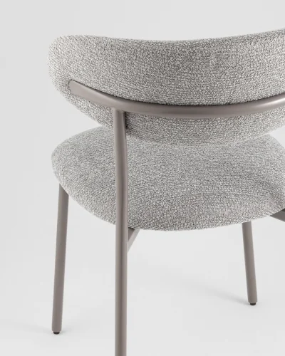 Стул обеденный Ayla, серый, серые ножки УТ000041712 Stool Group, /, ножки//, размеры - ***** фото 6