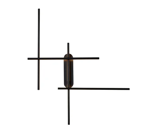 Бра LED Монти 08405-4,19 Kink Light чёрный на 1 лампу, основание чёрное в стиле хай-тек современный трубочки отражённый свет Бра LED Монти 08405-4,19 Kink Light чёрный на 1 лампу, основание чёрное в стиле хай-тек современный трубочки отражённый свет