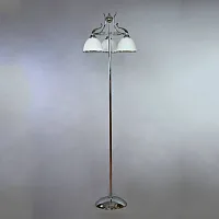 Торшер MA02401F/003 Chrome Ambiente by Brizzi белый на 3 лампы, основание хром в стиле современный 