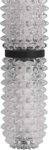 Бра LED Saguaro SL6144.401.01 ST-Luce прозрачный на 1 лампу, основание чёрное в стиле современный фото 2