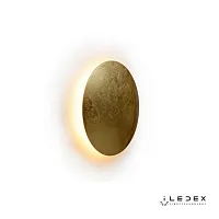Бра LED Lunar ZD8102-12W Gold iLedex золотой 1 лампа, основание золотое в стиле современный хай-тек 