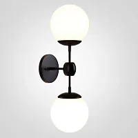 Бра Modo 84941-22 ImperiumLoft белый 2 лампы, основание чёрное в стиле современный арт-деко 