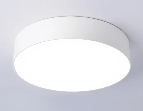Светильник потолочный LED Air Alum FV5520 Ambrella light белый 1 лампа, основание белое в стиле современный хай-тек  фото 2